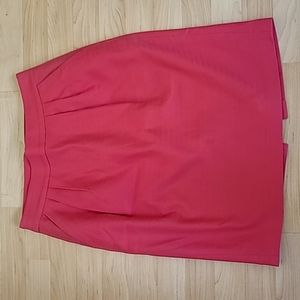 Banana Republic 100% Cotton Pink Skirt Size 10